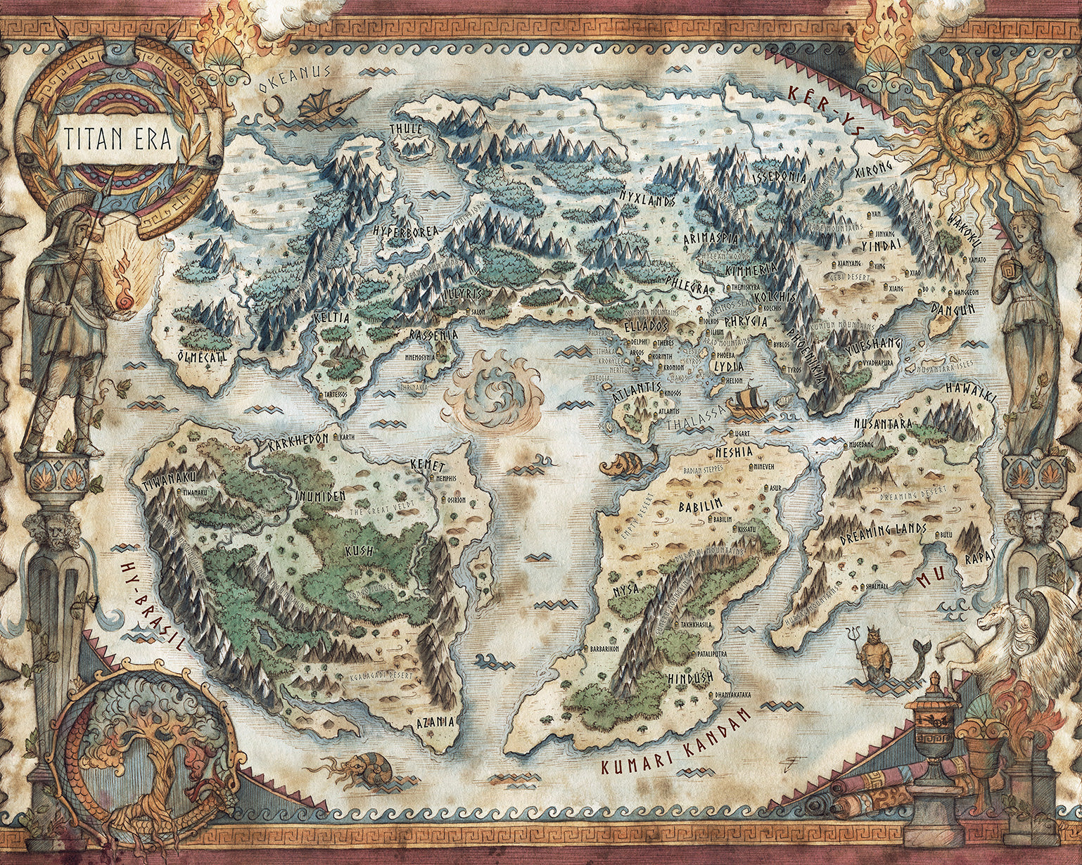 Titan Era Map